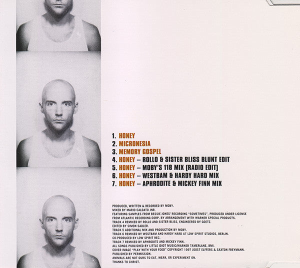 Moby : Honey (CD, Maxi)
