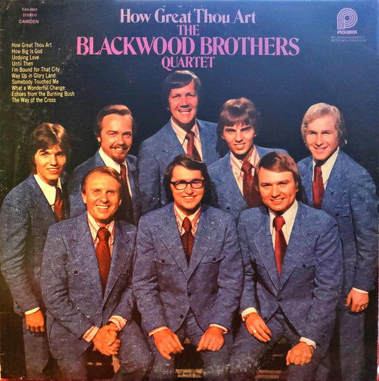 The Blackwood Brothers Quartet : How Great Thou Art (LP)