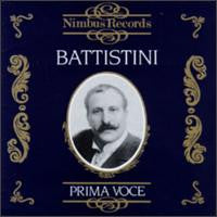 Mattia Battistini : Battistini - Prima Voce (CD, Comp)