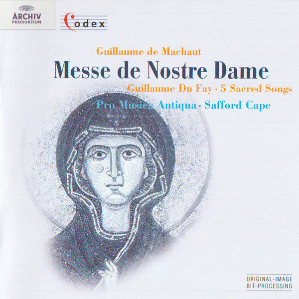 Pro Musica Antiqua*, Safford Cape, Guillaume de Machaut, Léonin, Pérotin, Guillaume Du Fay* : Messe De Nostre Dame (CD, Album, Mono, RM, RP)