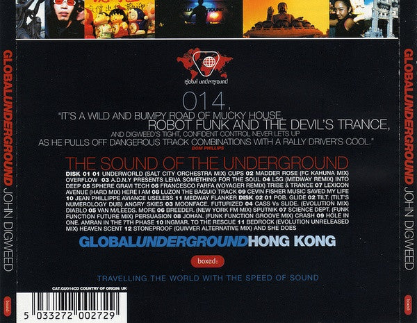 John Digweed : 014: Hong Kong (2xCD, Mixed)