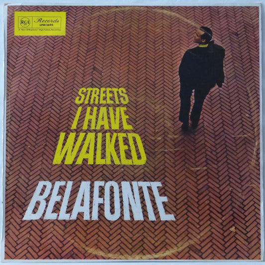 Harry Belafonte : Streets I Have Walked (LP, Album, Mono)