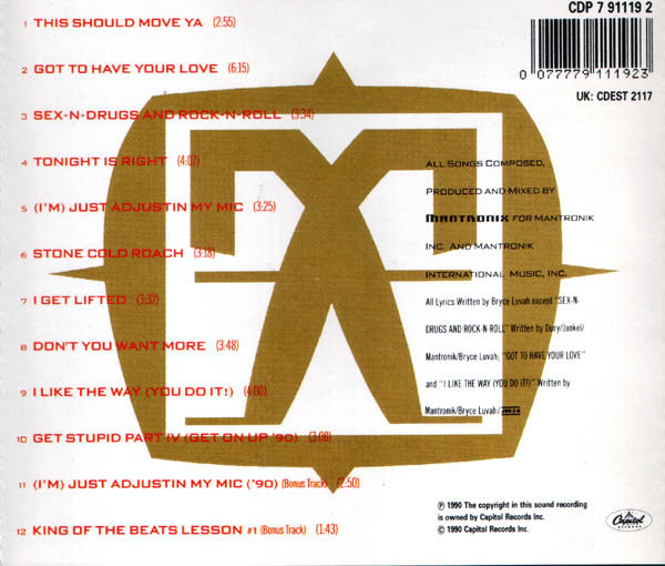 Mantronix : This Should Move Ya (CD, Album)