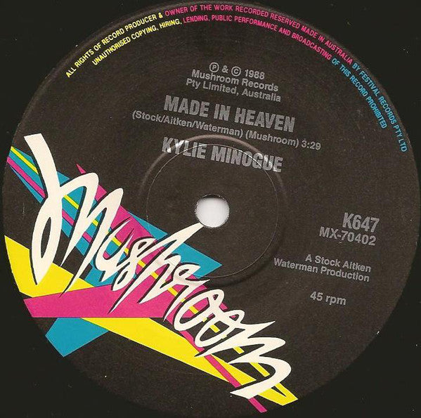 Kylie Minogue : I Still Love You (Je Ne Sais Pas Pourquoi) (7", Single, Jukebox, Ltd)