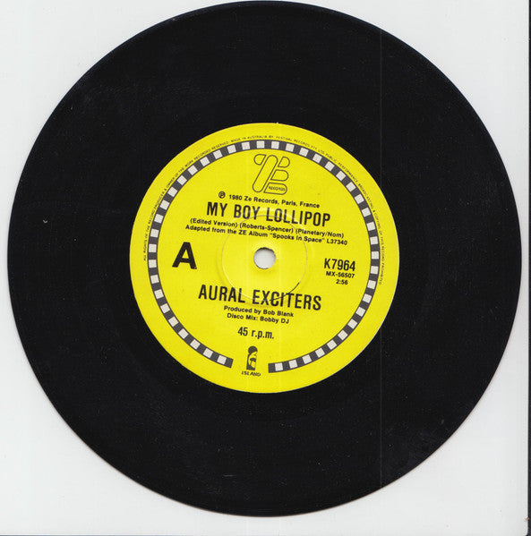 Aural Exciters : My Boy Lollipop (7", Single)