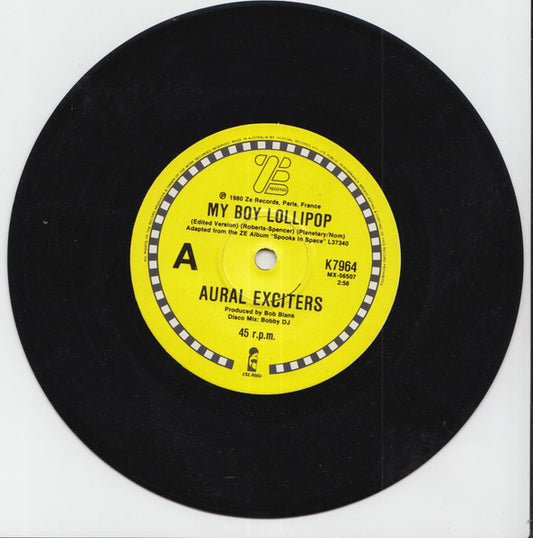 Aural Exciters : My Boy Lollipop (7", Single)