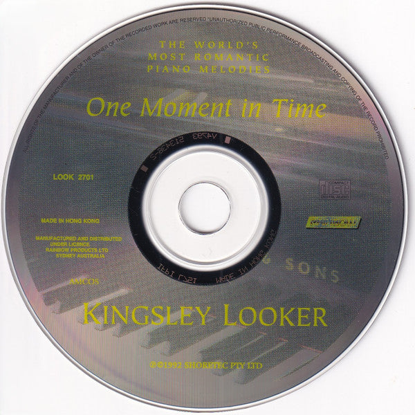 Kingsley Looker : One Moment In Time (CD, Album, RE)