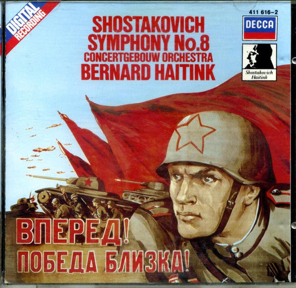 Shostakovich*, Concertgebouw Orchestra*, Bernard Haitink : Symphony No.8 (CD, Album)