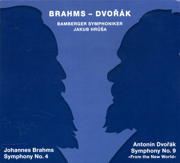 Johannes Brahms, Antonín Dvořák - Bamberger Symphoniker, Jakub Hrůša : Johannes Brahms Symphony No. 4, Antonín Dvořák Symphony No. 9 »From The New World« (2xSACD, Hybrid, Multichannel)
