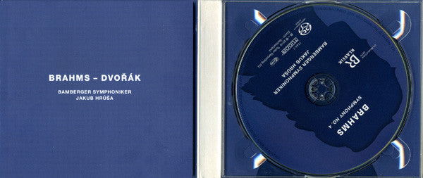 Johannes Brahms, Antonín Dvořák - Bamberger Symphoniker, Jakub Hrůša : Johannes Brahms Symphony No. 4, Antonín Dvořák Symphony No. 9 »From The New World« (2xSACD, Hybrid, Multichannel)