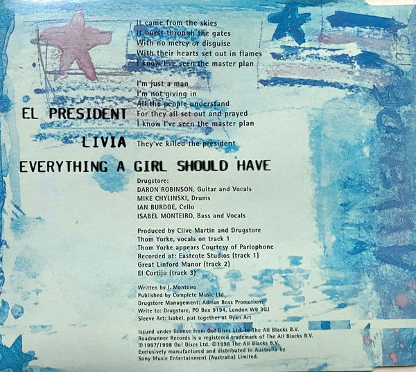 Drugstore : El President (CD, Single)