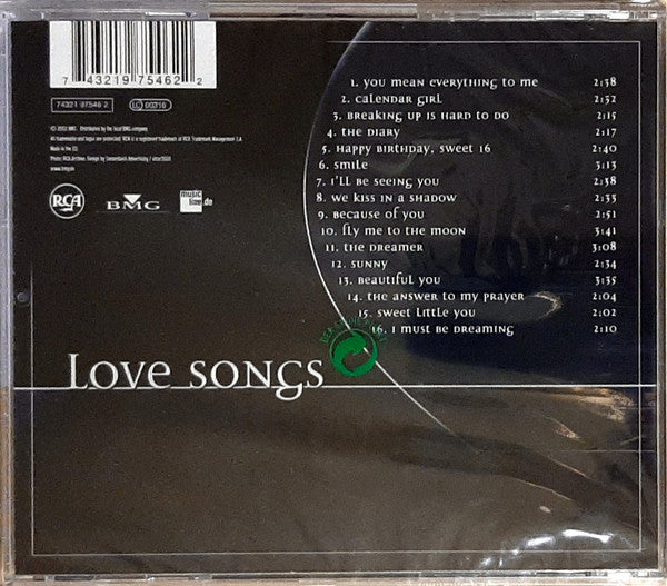 Neil Sedaka : Love Songs (CD, Comp)