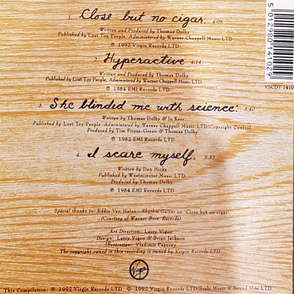 Thomas Dolby : Close But No Cigar (CD, EP, Single)