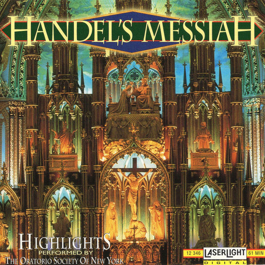 The Oratorio Society Of New York : Handel's Messiah: Highlights (CD)