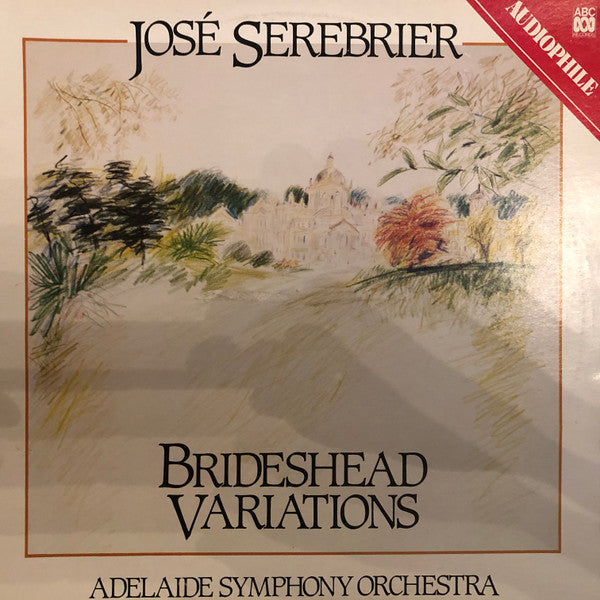 Jose Serebrier, Adelaide Symphony Orchestra, Geoffrey Burgon : Brideshead Variations (LP, Album, RE)