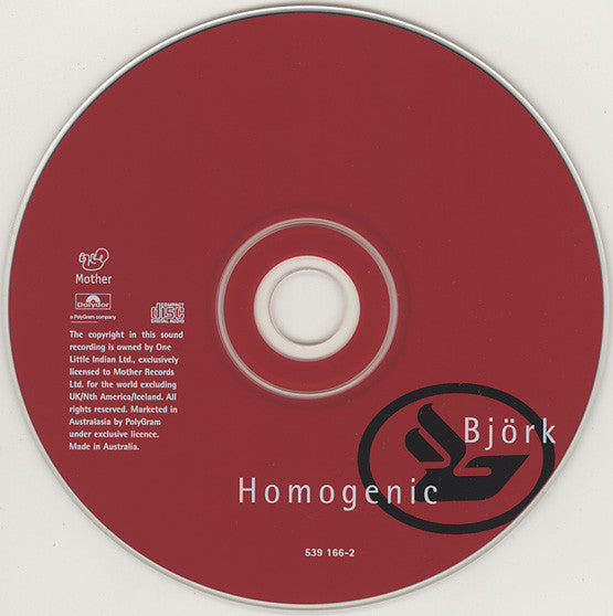 Björk : Homogenic (CD, Album)
