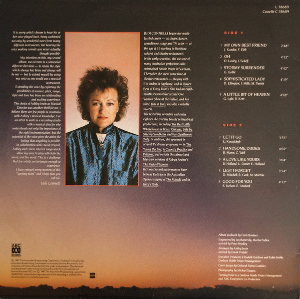 Judi Connelli : Turning Point (LP, Album)