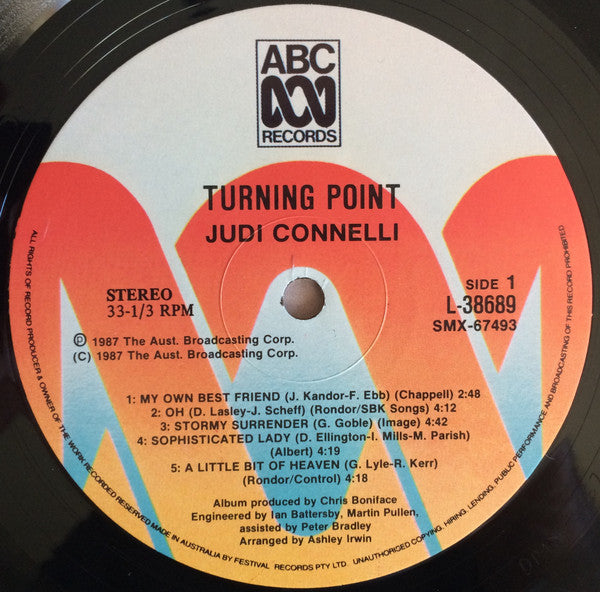 Judi Connelli : Turning Point (LP, Album)
