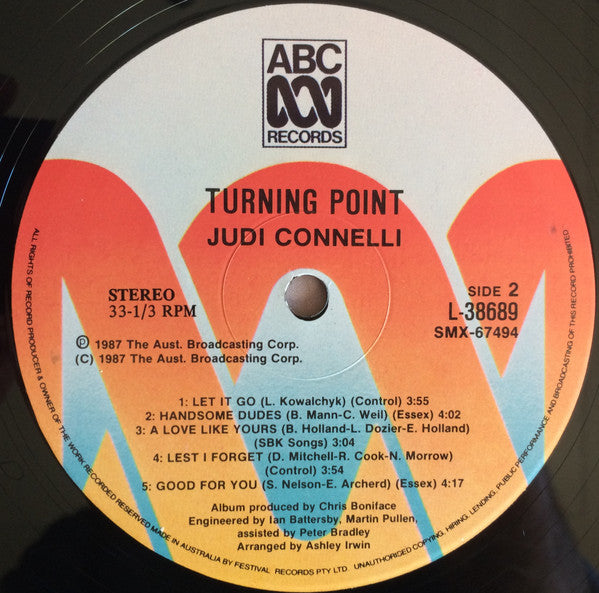 Judi Connelli : Turning Point (LP, Album)