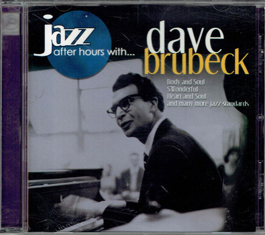 Dave Brubeck : Jazz After Hours With… Dave Brubeck (CD, Comp)