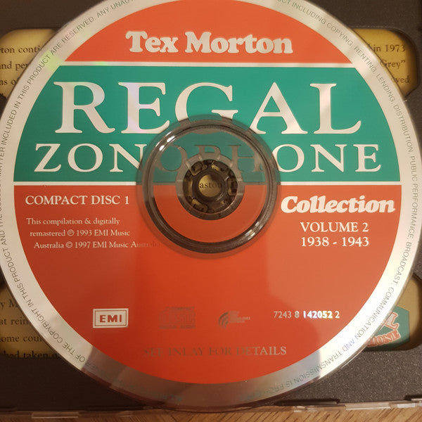 Tex Morton (2) : Regal Zonophone Collection Vol. 2 1938-1943 (2xCD, Comp, RE)