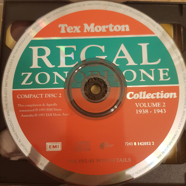 Tex Morton (2) : Regal Zonophone Collection Vol. 2 1938-1943 (2xCD, Comp, RE)