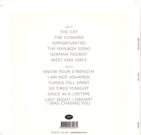 Ben Salter : The Cat (CD, Album)