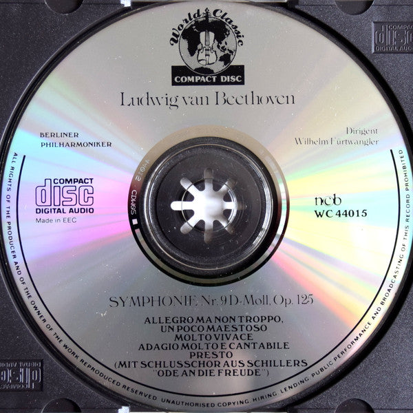 Ludwig van Beethoven : Symphonie N°9 D-Moll, Op. 125 (CD)