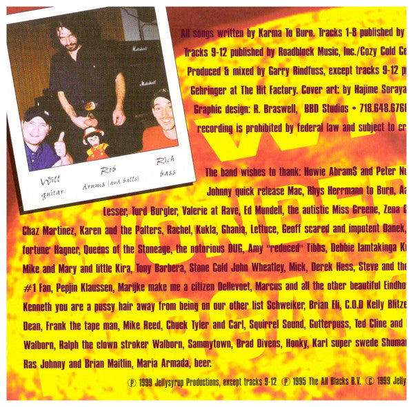 Karma To Burn : Wild Wonderful Purgatory (CD, Album)