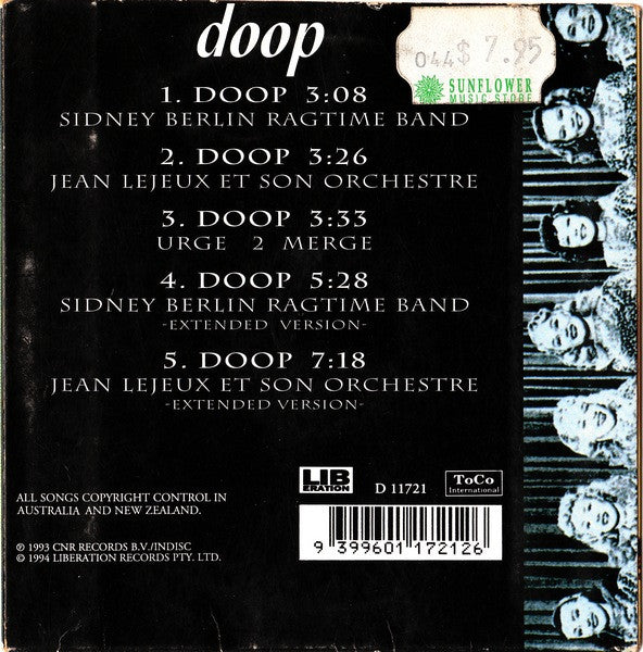 Doop : Doop (CD, Single, Car)