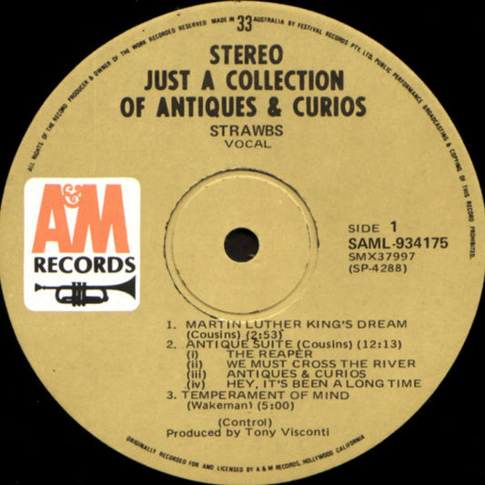 Strawbs : Just A Collection Of Antiques And Curios (LP, Album)