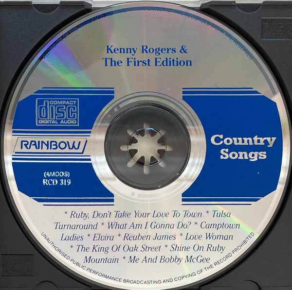 Kenny Rogers & The First Edition : Country Songs (CD, Comp)