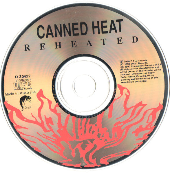 Canned Heat : Reheated (CD, Album)