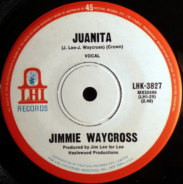 Jimmie Waycross : The Hard Way (7", Single)