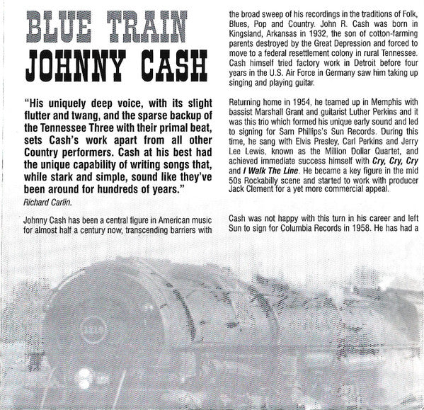 Johnny Cash : Blue Train (CD, Comp)