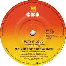MC Miker "G" & Deejay Sven* : Celebration Rap (7")