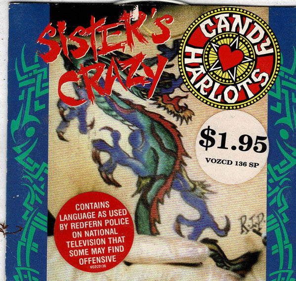 Candy Harlots : Sisters Crazy (CD, Single)
