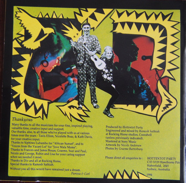 Hottentot Party : A Small World (CD, Album)