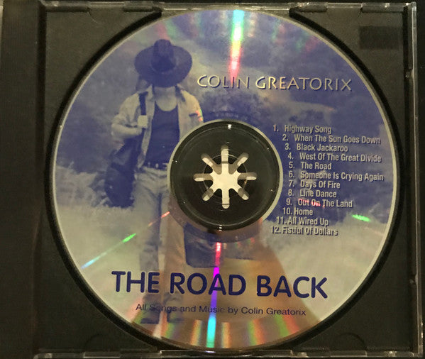 Colin Greatorix : The Road Back (CD, Album)