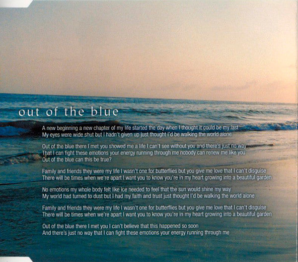 Delta Goodrem : Out Of The Blue (CD, Single)