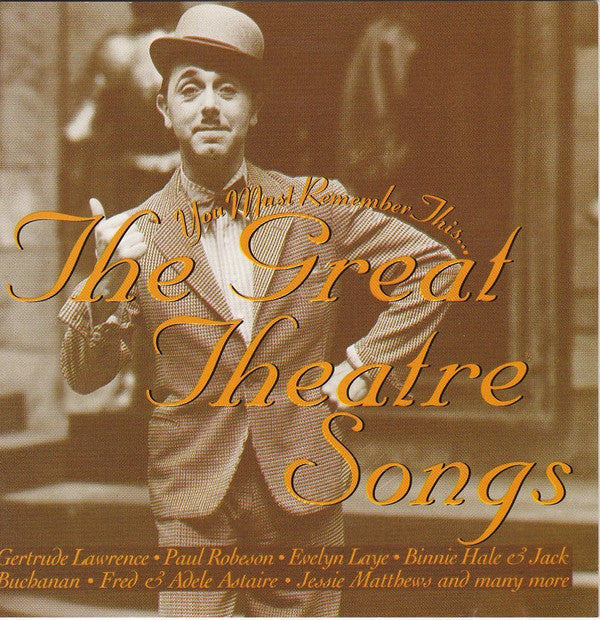 Various : You Must Remember This ... Great Theatre Songs (CD, Album, Comp, Mono)