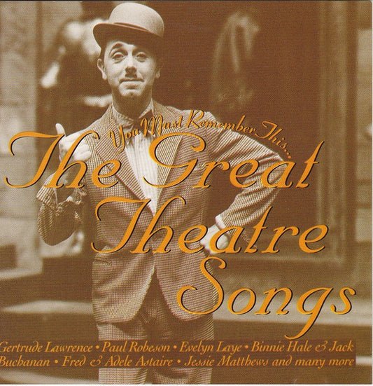 Various : You Must Remember This ... Great Theatre Songs (CD, Album, Comp, Mono)