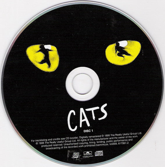 Andrew Lloyd Webber : Cats (2xCD, Album, RE, RM)