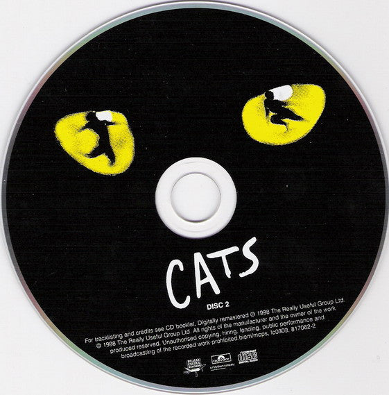 Andrew Lloyd Webber : Cats (2xCD, Album, RE, RM)
