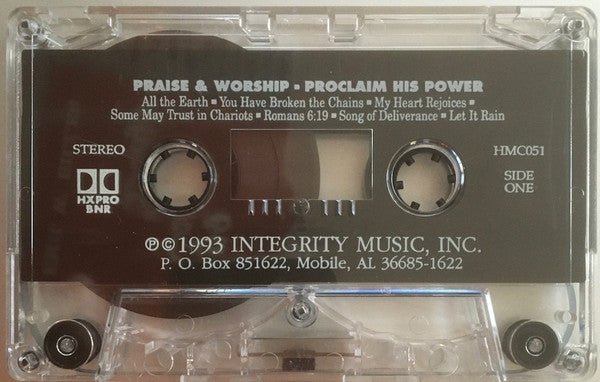 Bob Fitts : Proclaim His Power (Cass, Album)