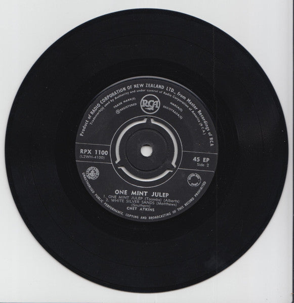 Chet Atkins : One Mint Julep (7", EP)