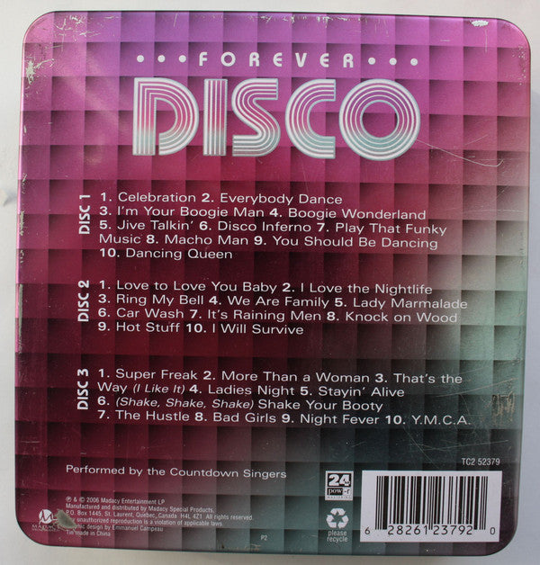 The Countdown Singers : Forever Disco (3xCD + Box)