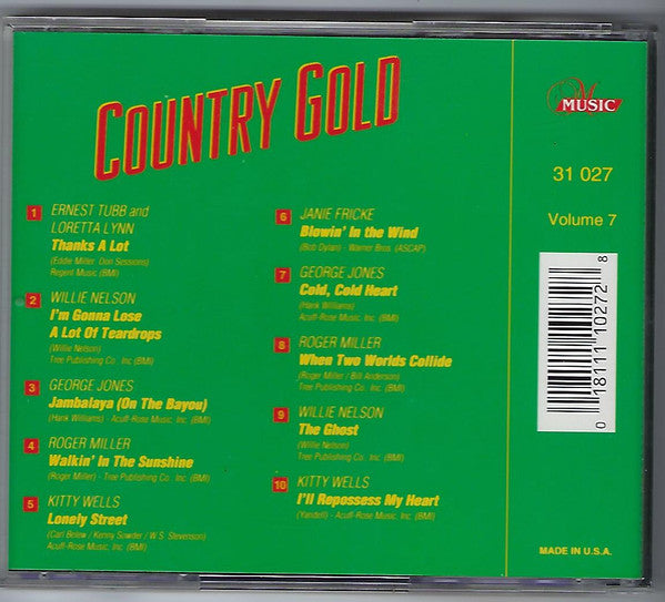 Various : Country Gold Volume 7 (CD, Comp)