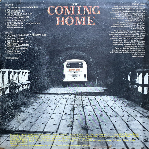 Country Sound : Coming Home (LP, Album)