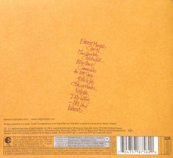 K-OS : Joyful Rebellion (CD, Album, Copy Prot., Dig)
